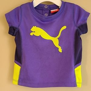 PUMA purple athletic top